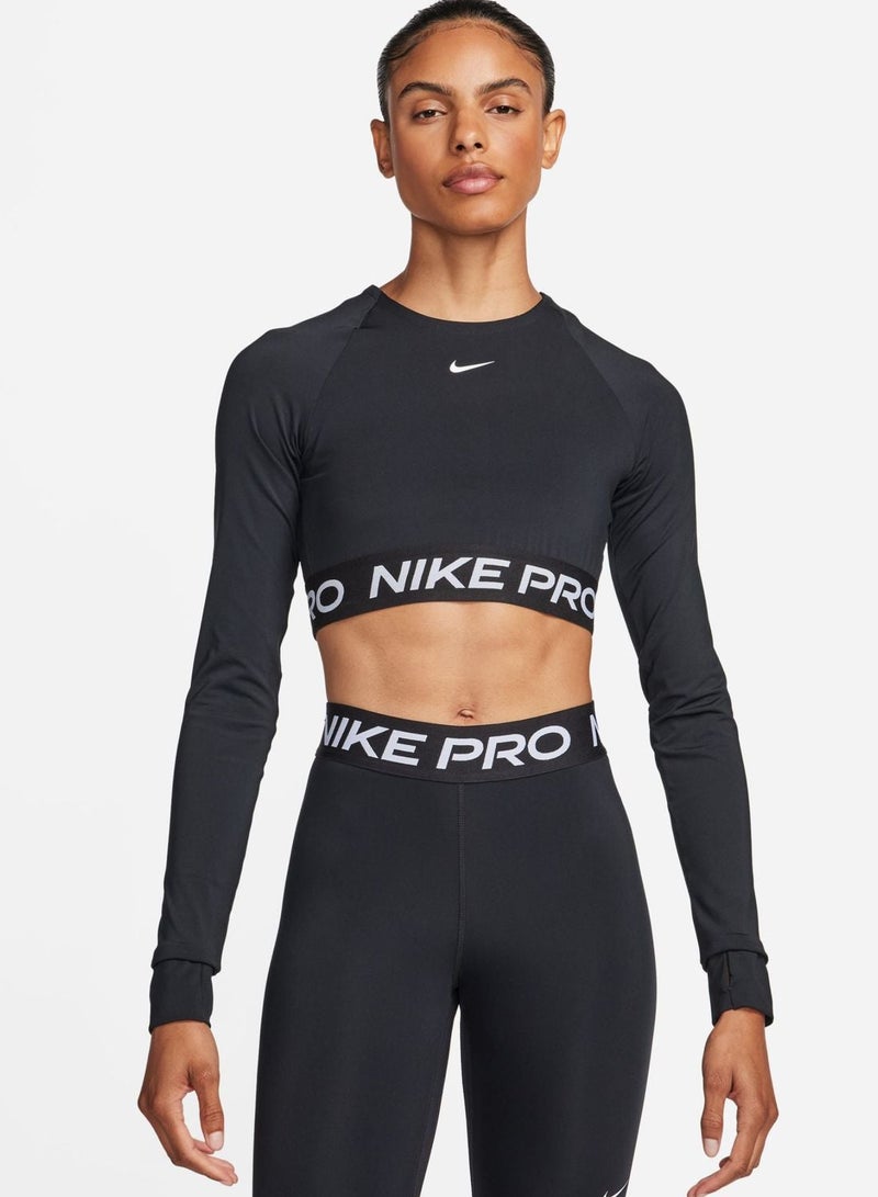 NIKE PRO DF 365 CROP LS - Image 1